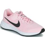 Detské Tenisky Nike Revolution 6 ružovej farby v športovom štýle zo syntetiky vo veľkosti 36,5 
