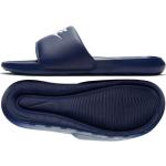 Pánske Plážové šľapky Nike Victori One námornícky modrej farby zo syntetiky vo veľkosti 47,5 na leto 