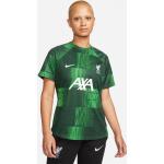 Dámske Dresy Nike zelenej farby z polyesteru vo veľkosti XS s motívom FC Liverpool 
