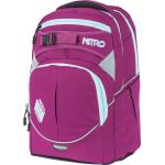 Školské batohy Nitro Snowboards ružovej farby držiak na fľašu objem 30 l 