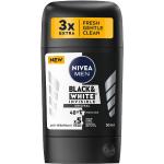 Antiperspiranty NIVEA čiernej farby objem 50 ml škvrny s tuhou textúrou 