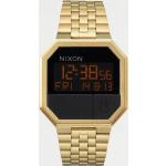 Pánske Náramkové hodinky Nixon zlatej farby s digitálnym displejom 