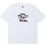 No Fear New Graphic T Shirt Junior Boys White Eyes 11-12 Years