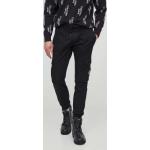 Pánske Cargo nohavice Calvin Klein Jeans čiernej farby z bavlny vo veľkosti XXL 