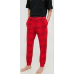 Dámske Designer Športové nohavice Calvin Klein Underwear červenej farby z bavlny v zľave udržateľná móda 