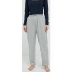 Dámske Designer Športové nohavice Calvin Klein Underwear sivej farby z bavlny v zľave 