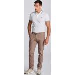 Pánske Slim Fit jeans Gant Hallden hnedej farby z bavlny vo veľkosti XXXL na gombíky 