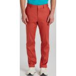 Pánske Slim Fit jeans Gant červenej farby v elegantnom štýle z bavlny vo veľkosti XL na gombíky na Svadbu 