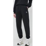 Dámske Designer Športové nohavice Karl Lagerfeld BIO čiernej farby z bavlny vo veľkosti XS v zľave udržateľná móda 