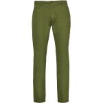 Pánske Elegantné nohavice La Martina zelenej farby regular na Svadbu 