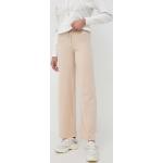 Dámske Nohavice s vysokým pásom Liu Jo béžovej farby z polyesteru vo veľkosti XS 