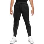 Pánska Letná móda Nike Sportswear Tech Fleece čiernej farby z flisu Zľava 