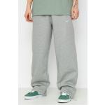 Pánske Elastické nohavice Nike SB Collection Stefan Janoski sivej farby voľné z bavlny na zips 