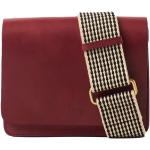 O My Bag Amsterdam - Audrey Mini Ruby Checkered Classic Leather - kožená kabelka