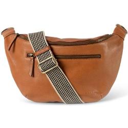 O My Bag Amsterdam - Drew Bum Bag Maxi Cognac Soft Grain Leather - veľká kožená ľadvinka
