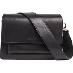 Elegantné kabelky o my bag čiernej farby v elegantnom štýle z kože 