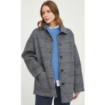 Dámske Zimné kabáty MAX & CO. sivej farby Oversize 