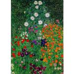 Obrazy zelenej farby 50x70 s motívom Gustav Klimt 