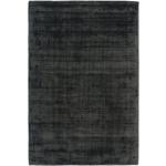 Ručne tkané koberce sivej farby v modernom štýle z tkaniny 