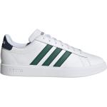 Pánska Tenisová obuv adidas Sportswear bielej farby v športovom štýle vo veľkosti 43 