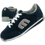 Pánska Skate obuv SUPRA námornícky modrej farby v športovom štýle z kože vo veľkosti 45 