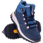 Dámske Vysoké turistické topánky HI-TEC námornícky modrej farby zo syntetiky vo veľkosti 38 