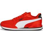 Detské Nízke tenisky Puma Runner červenej farby zo syntetiky vo veľkosti 37 