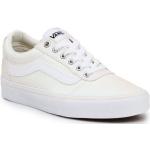 Dámska Skate obuv Vans Ward bielej farby v trblietavom štýle z tkaniny vo veľkosti 36,5 s glitrami 