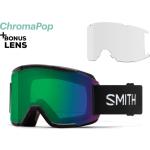 Snowboardové okuliare Smith Squad black | cp ed green miror+clear