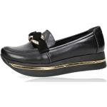 Olivia shoes dámske kožené zateplené poltopánky - čierne - 36