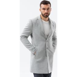 Ombre clothing Pánsky prechodový kabát Eusmil sivá C536