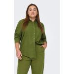 Dámska Letná móda ONLY CARMAKOMA zelenej farby regular vo veľkosti XL Zľava 