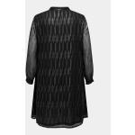Dámske Denné šaty ONLY CARMAKOMA čiernej farby zo syntetiky vo veľkosti 5 XL v zľave 