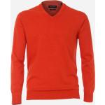 Pánska Jesenná móda CasaModa oranžovej farby v elegantnom štýle z bavlny technológia Oeko-tex na zimu udržateľná móda 