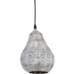 Visiace lampy Qazqa oceľovo šedej farby z kovu s nastaviteľnou výškou v zľave kompatibilné s E14 