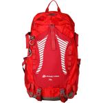 Pánske Turistické batohy alpine pro červenej farby z polyesteru objem 25 l 