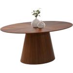 Jedálenské stoly v modernom štýle z orechového dreva okrúhle 