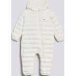 Dojčenské Kojenecké overaly Gant bielej farby s prešívaným vzorom zo syntetiky do 3 mesiacov udržateľná móda 