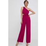 Dámska Designer Letná móda Ralph Lauren ružovej farby z polyesteru s okrúhlym výstrihom Zľava udržateľná móda 