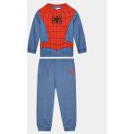 Detské pyžamá OVS modrej farby z bavlny s motívom Spiderman 
