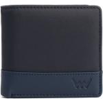 Pánske Kožené peňaženky Vuch tmavo modrej farby zo syntetiky na zips 