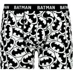 Pánske Boxerky čiernej farby z bavlny vo veľkosti XXL s motívom Batman v zľave 