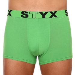 Pánske boxerky Styx športová guma zelené (G1069) XL