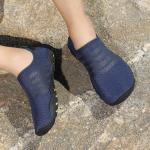 Pánske Barefoot topánky fialovej farby priedušné na leto 
