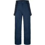 Pánske Lyžiarske nohavice loap nepremokavé modrej farby z taftu v zľave 