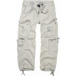 Pánske Cargo nohavice brandit bielej farby vo vintage štýle vo veľkosti XXL udržateľná móda 