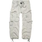 Pánske Cargo nohavice brandit bielej farby vo vintage štýle vo veľkosti 6 XL udržateľná móda 
