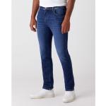 Pánske Slim Fit jeans WRANGLER Texas modrej farby z bavlny vo veľkosti XXS so šírkou 31 s dĺžkou 32 na gombíky 