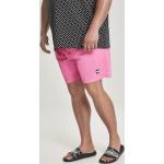 Pánske Plavecké šortky Urban Classics neónovo ružovej farby v streetwear štýle vo veľkosti 4 XL udržateľná móda 