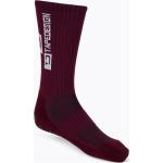 Pánske Futbalové ponožky červenej farby v športovom štýle 
